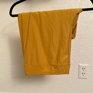 Terra Sky Mustard Leggings - 2X